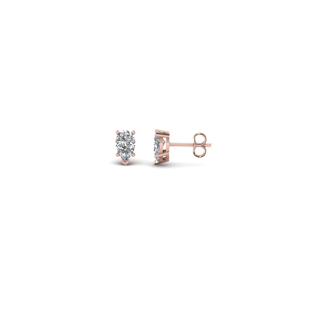 0.25 ct. pear diamond stud earring in FDEAR5PE0.12CT NL RG